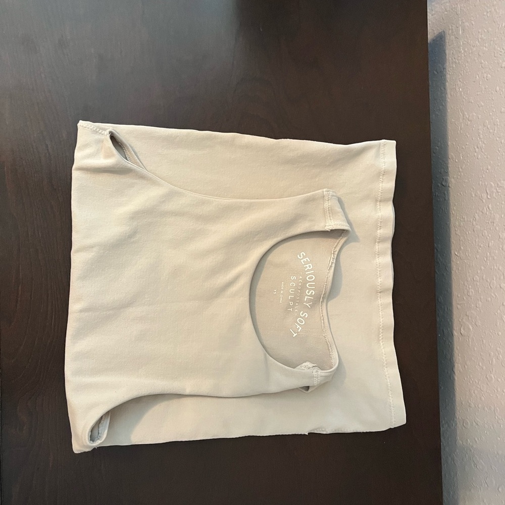 Aeropostale Seriously Soft Tank Top - Light tan
